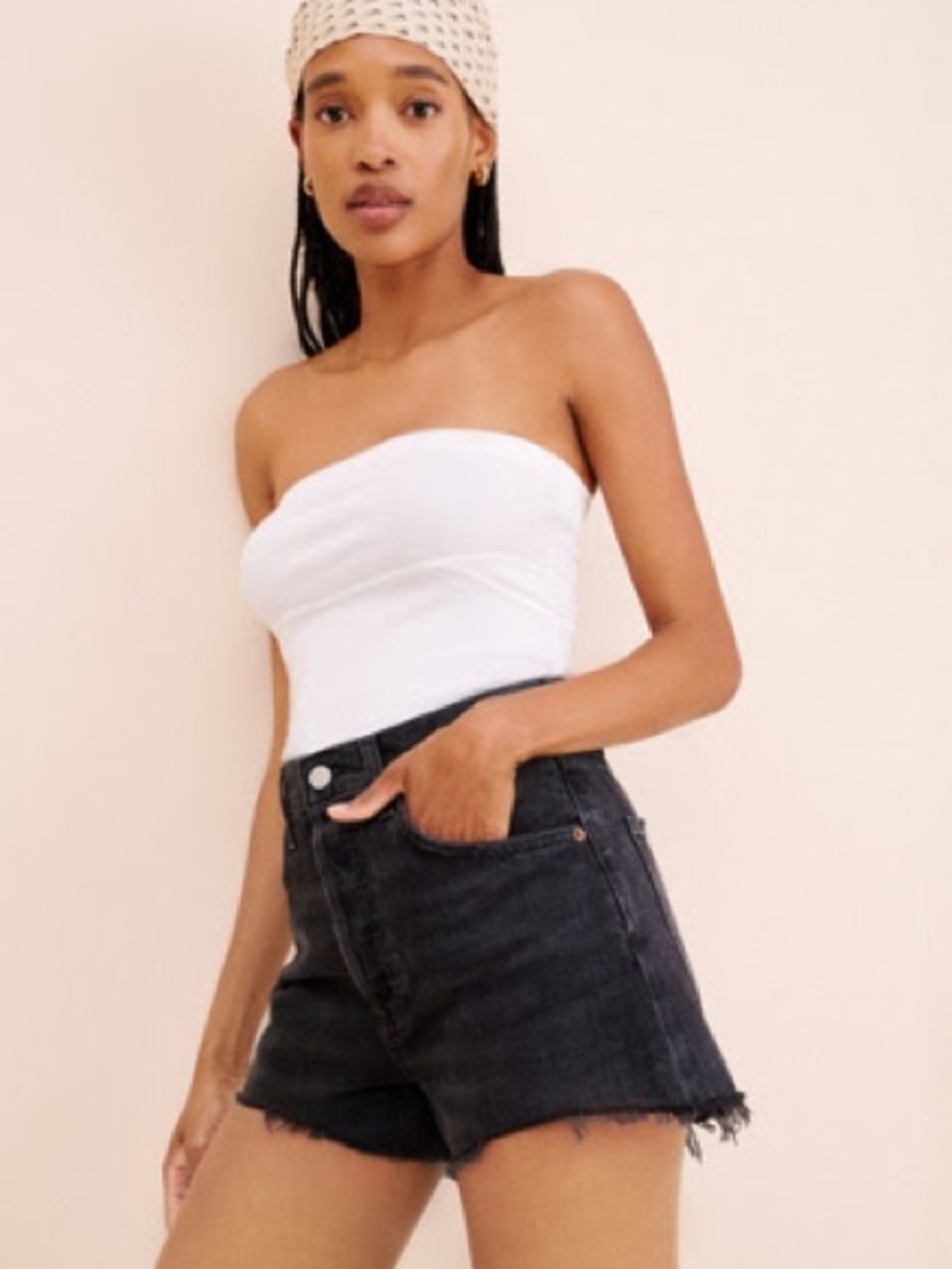 AGOLDE Mila Denim Shorts Secondhand